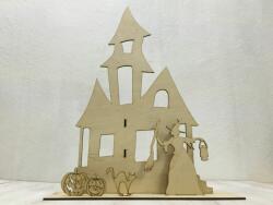  Natúr fa - Halloween kastély - kosarbolt
