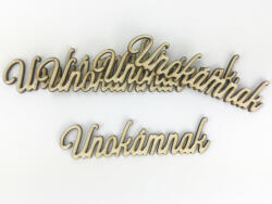 Natúr fa - "Unokámnak" felirat 5db/csomag - kosarbolt