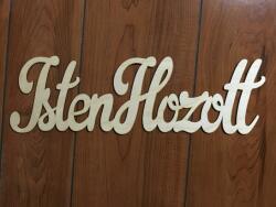 Isten hozott felirat 50cm - kosarbolt