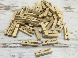  Fa csipesz natúr 3, 5cm 25db/csomag