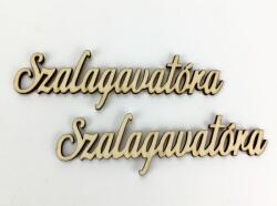  Natúr fa - " Szalagavatóra " felirat 4, 3x14, 5cm 2db/csomag