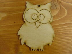  Natúr fa - Bagoly 10cm 5db/csomag - kosarbolt