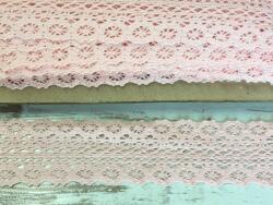  Pamut csipke - rózsaszín 4, 5cm*20méter
