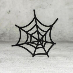  Natúr fa - Pókháló 12cm - fekete - kosarbolt