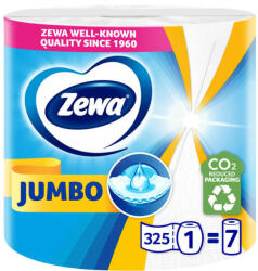 Zewa Jumbo White 2 rétegű papírtörlő 1 tekercs (325 lap) - beauty