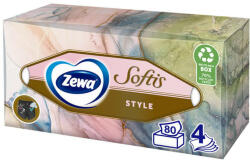 Zewa Softis Style 4 rétegű dobozos papírzsebkendő (80 db) - beauty