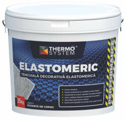 Thermo-System Tencuiala decorativa Elastomerica 25 kg (Variante produs: Bob de orez)