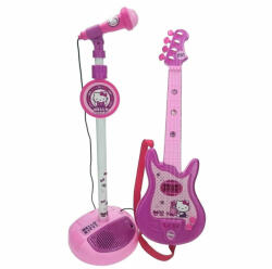 Reig Musicales Set Chitara si Microfon Hello Kitty (RG1494) - hobiktoys Instrument muzical de jucarie