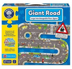 Orchard Toys Puzzle Gigant de Podea Traseu Masini (20 Piese) - Giant Road Jigsaw (OR286)