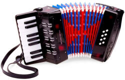 New Classic Toys Acordeon Mare - Negru (NC0057) - hobiktoys Instrument muzical de jucarie