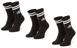 Ellesse 3 pár hosszú szárú férfi zokni Pullo SAAC0620 Fekete (Pullo SAAC0620)