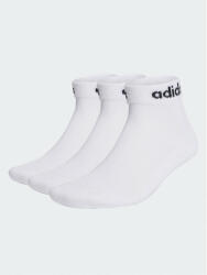 adidas Rövid unisex zoknik Linear Ankle Socks Cushioned Socks 3 Pairs HT3457 Fehér (Linear Ankle Socks Cushioned Socks 3 Pairs HT3457)