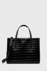 Coccinelle bőr táska fekete - fekete Univerzális méret - answear - 121 990 Ft