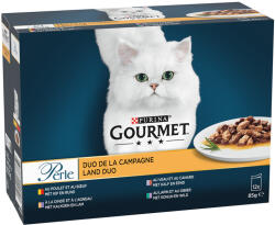Gourmet 12x85g Gourmet Perle szárazföldi duó nedves macskatáp