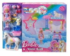 Mattel Mattel: Barbie: A Touch of Magic, Chelsea és Pegazus játékszett (HNT67)