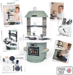 Smoby Bucătărie Nova Kitchen Smoby într-un design minimalist cu 13 accesorii, înălțime 78 cm (SM312700) Bucatarie copii