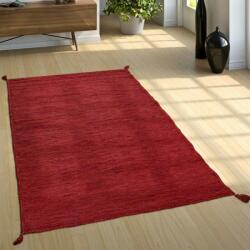 Szőtt szőnyeg Kilim foltosan piros, modell 20273, 120x170cm (33541)