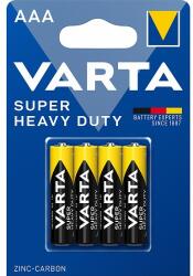 VARTA Super Heavy Duty mikro elem AAA féltartós 4 db/bliszter LR3
