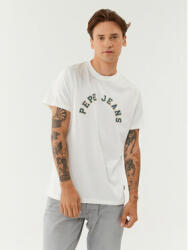 Pepe Jeans Tricou Westend Tee PM509124 Alb Regular Fit