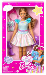 Mattel Első Barbie babám - Barna hajú Barbie baba (HLL18_HLL21)