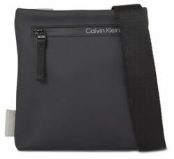 Calvin Klein Geantă crossover Rubberized Conv Flatpack S K50K510795 Negru