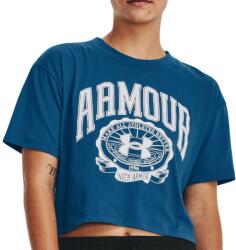 Under Armour UA COLLEGIATE CREST CROP SS-BLU Rövid ujjú póló 1379402-426 Méret XL