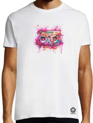 Magnolion Retró boombox v3 póló