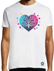 Magnolion Minimál szív v8 póló