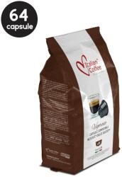 Italian Coffee 64 Capsule Italian Coffee Vigoroso - Compatibile Dolce Gusto