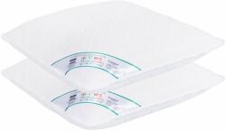 Somnart SET 2 Perne Medicinale Hipoalergenice Somnart 60x60cm, HypoallergenicMed, matlasate, lavabile la 95 de grade, fermitate medie spre tare