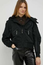 G-Star Raw rövid kabát női, fekete, átmeneti, oversize - fekete M
