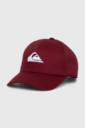 Quiksilver baseball sapka bordó, sima - burgundia Univerzális méret