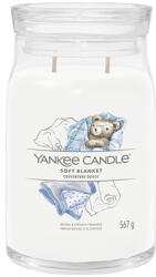 Yankee Candle Soft Blanket lumânare mare Signature 567 g