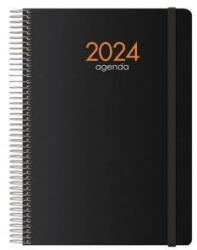 DOHE Agendă SYNCRO DOHE 2024 Anual Negru 15 x 21 cm