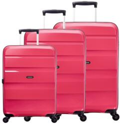 Samsonite BON AIR négykerekű pink bőrönd szett 59425-6818 - borond-aruhaz