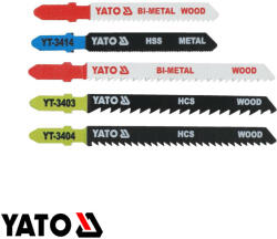 Yato YT-3445 szúrófűrészlap készlet, 5 darabos (YT-3445)