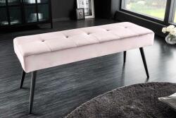 LuxD Design ülőpad Bailey 100 cm rózsaszín bársony