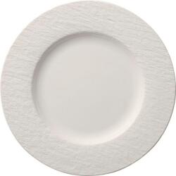 Villeroy & Boch Farfurie întinsă Villeroy & Boch Manufacture Rock 27 cm, albă