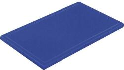 Gastro Fund pentru tăiere, din plastic 60x40x3 cm, cu caneluri, albastru