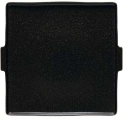COSTA NOVA Farfurie de servire Costa Nova Notos 21x28, 5 cm, neagră, cu mânere
