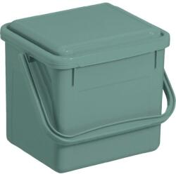 Rotho Coș de gunoi de bucătărie pentru deșeuri biologice, din plastic Rotho 4, 5 l, verde