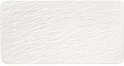 Villeroy & Boch Farfurie plată Villeroy & Boch Manufacture Rock 35x18 cm, albă