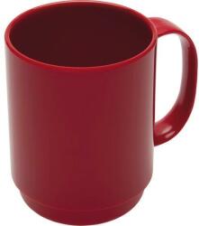 Ornamin Cană din plastic Ornamin 300 ml, roșie Pahar