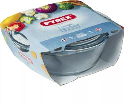 Pyrex Tavă de opal cu capac Pyrex 18, 5 cm (204A)