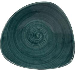 Churchill Farfurie adâncă Churchill Stonecast Rustical teal 23, 5 cm, triunghiulară