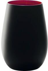 Stulzle-oberglas Pahar Stölzle Elements 465 ml, negru/roșu Pahar