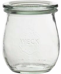 Weck Borcan conserve 220 ml, cu capac, în formă de lalea Weck