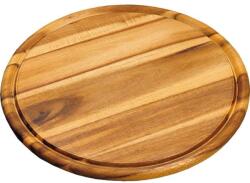 Kesper Fund rotund cu caneluri Kesper 30 cm, din lemn de salcâm (28444) Tocator