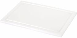 Gastro Fund cu caneluri Gastro 33x22 cm, alb Tocator