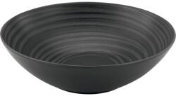 CreaTable Bol Lava Stone 24 cm, negru